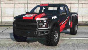 Drive the Fivem Ford F-150 Raptor Black Pearl. Unmatched power and sleek design for thrilling off-road adventures in your virtual world!