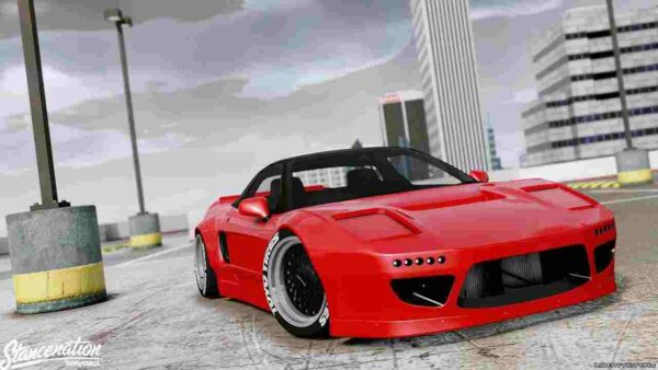 Unleash the power of the FiveM Honda NSX Rocketbunny mod. Perfect for gamers who love aggressive styling and custom performance upgrades