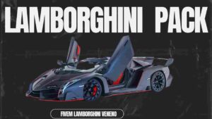 Explore the top FiveM Lamborghini Car Pack with high-performance models, delivering style, speed, and thrilling realism to elevate your FiveM gameplay.