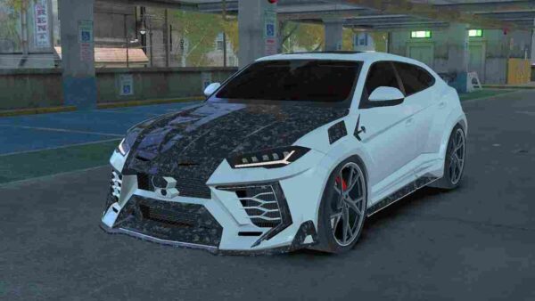 Unleash the Fivem Lamborghini Urus Mansory in GTA V. Experience high-end luxury, bold design, and thrilling speed in this custom SUV.