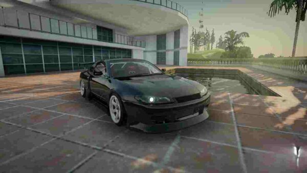 Experience the thrill of driving the Nissan Silvia S15 on your FiveM server. Get ready for stylish drifts and high-speed fun in GTA V!