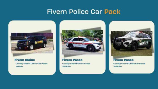 Get the best Fivem Police Car Pack with detailed, realistic vehicles. Enhance your server’s law enforcement experience with these top-notch cars!