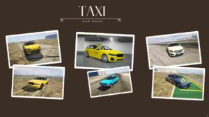 Get the FiveM Taxi Pack for dynamic roleplay. Featuring stylish cabs and customizable designs, perfect for running taxi missions in your RP world!