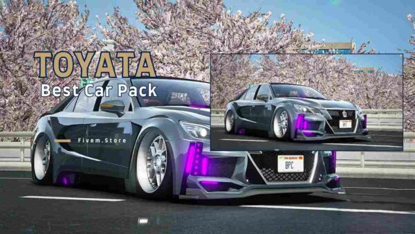 Upgrade your FiveM experience with the best Toyota Car Pack. Enjoy authentic handling and performance with Toyota’s popular models for immersive gameplay.