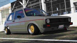 Drive the iconic Volkswagen Golf Mk1 'Rabbit' in FiveM. Perfect for those who appreciate classic cars and want to enhance their gaming experience.