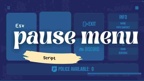 Learn to create or modify an ESX pausemenu script for your Fivem server. Enhance navigation and player experience with a sleek custom menu