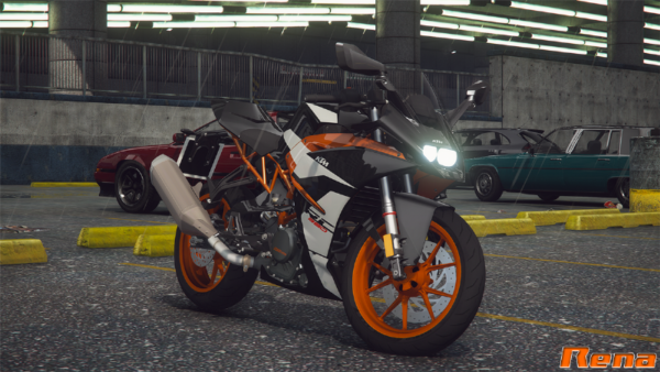 Unleash the power of the Fivem 2019 KTM RC 390. A sporty motorcycle perfect for high-speed thrills and enhancing your server’s racing experience.