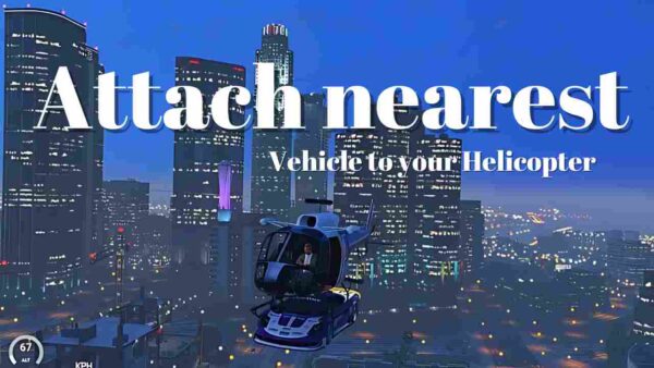 Master vehicle logistics in Fivem! Attach nearby vehicles to your helicopter seamlessly with this script for better gameplay and roleplay.