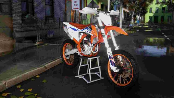 Discover the FiveM KTM450 RV Customs mod for intense off-road action. Enjoy realistic handling and power on any terrain with this custom bike mod.