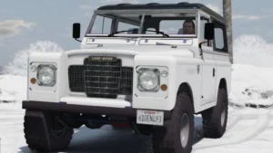 Drive the iconic 1988 Land Rover Pickup Series 3 in FiveM. Enjoy the perfect blend of classic design and off-road performance for your gameplay