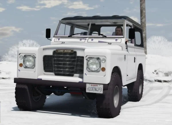 Drive the iconic 1988 Land Rover Pickup Series 3 in FiveM. Enjoy the perfect blend of classic design and off-road performance for your gameplay