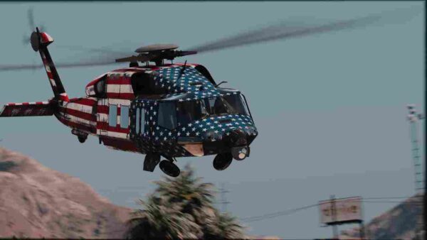 Explore the Fivem MH-X Freedom Hawk, a tactical stealth helicopter designed for special operations. Ideal for immersive, high-stakes missions in Fivem.