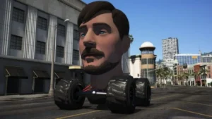 The FiveM Mr. Beast Head Monster Truck mod is a wild and fun addition to your FiveM experience. Inspired by the larger-than-life personality of YouTuber Mr. Beast, this mod transforms your typical in-game vehicle into an over-the-top monster truck featuring a giant Mr. Beast head as its hood ornament. Whether you're racing, performing stunts, or simply looking for an exciting ride in Grand Theft Auto V's multiplayer world, this mod offers a thrilling and eye-catching experience.