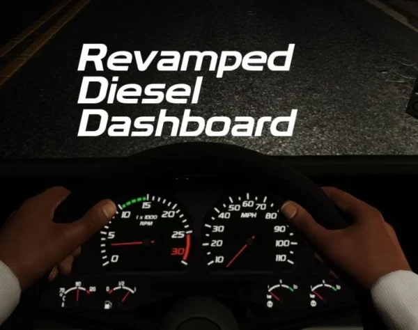 The Fivem Revamped Diesel Dashboard is an innovative modification designed to enhance the in-game experience for diesel vehicle enthusiasts and roleplayers. With realistic visuals, cutting-edge features, and seamless integration into your FiveM server, this dashboard brings a new level of immersion to diesel-powered vehicles. Whether you're in the trucking business, managing a fleet, or simply love diesel-powered machinery, this revamped dashboard offers a fresh, modern take that elevates the driving experience. In this article, we will explore the features of the Fivem Revamped Diesel Dashboard, its benefits, and how it enhances the realism of your gameplay.