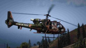 Experience the thrill of flying the FiveM SA.342M Gazelle helicopter mod in GTA V. Perfect for high-speed chases and epic aerial missions!