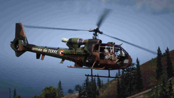 Experience the thrill of flying the FiveM SA.342M Gazelle helicopter mod in GTA V. Perfect for high-speed chases and epic aerial missions!