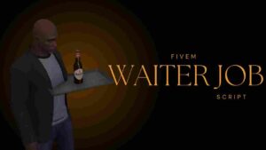 Bring realistic restaurant roleplay to life with the FiveM Waiter Job Script. Serve customers, earn tips, and enhance your server’s gameplay!