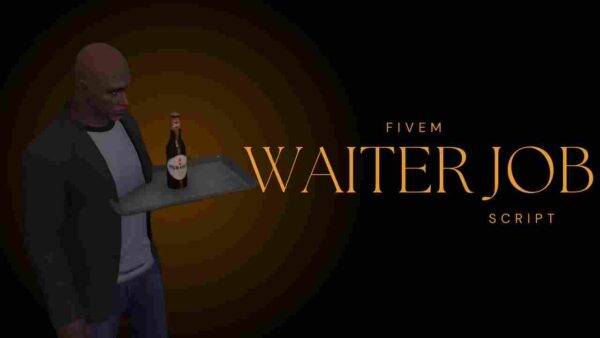 Bring realistic restaurant roleplay to life with the FiveM Waiter Job Script. Serve customers, earn tips, and enhance your server’s gameplay!