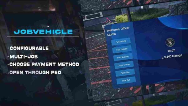 Upgrade your Fivem server with a job vehicles script. Simplify roleplay, boost efficiency, and enhance player engagement like never before!