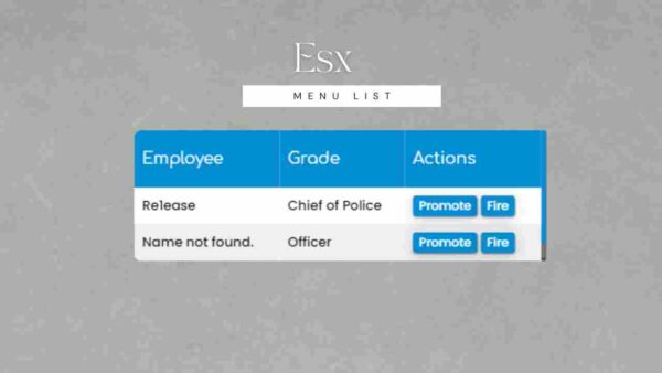 ESX Menu List is a powerful tool for optimizing server interactions. Its flexibility and ease of use make it an essential resource for FiveM developers.