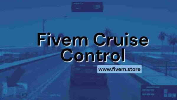 Add custom speed cruise control to your FiveM server. Improve driving and add a unique feature with simple installation