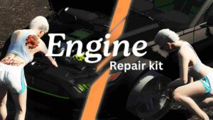 Maintaining your vehicle in FiveM is essential for a smooth roleplay experience. Engine repair kits and tyre kits are handy tools that allow players to fix their vehicles on the go, without needing a mechanic. This guide explains how to use these kits effectively and where to get them.