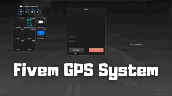 Enhance your Fivem server with a custom GPS system! Provide players with accurate navigation for better roleplay and smoother gameplay