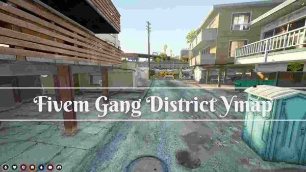 Transform your Fivem server with the Gang District Ymap. Create intense rivalries, power struggles, and immersive roleplay scenarios for players