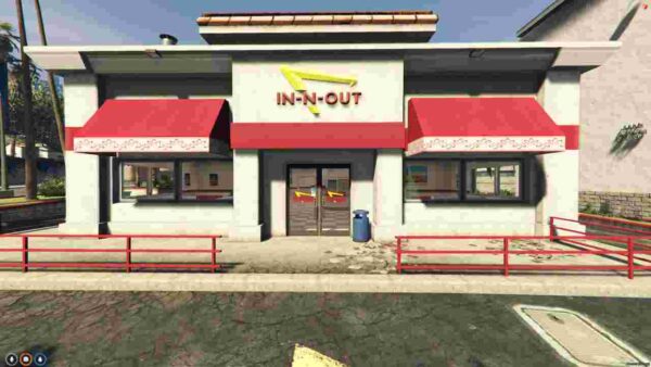 The FiveM In-N-Out Burger MLO is a must-have modification for any server looking to add a touch of realism and a unique culinary experience. This custom interior brings the iconic fast-food chain to life in the world of FiveM, offering players a fun and immersive place to roleplay, grab a bite, and interact with others. Whether you're adding it to your server for fun or as part of a larger storyline, the In-N-Out Burger MLO is a fantastic way to enrich your server environment.