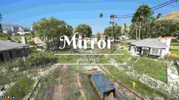 Fivem Mirror Park MLO is a custom map modification that enhances Mirror Park, one of the most iconic locations in GTA V. This MLO enriches the area with new interiors, detailed buildings, and optimized spaces for roleplay, making it a central hub for player interactions.