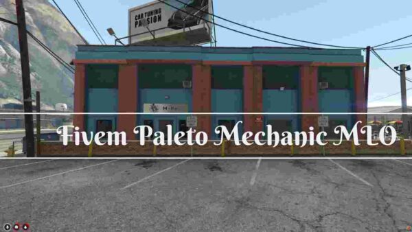 Transform your Fivem experience with the Paleto Mechanic MLO. Create a fully equipped garage for all your repair and tuning needs