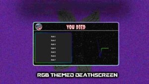 Enhance your game with the FiveM RGB Deathscreen Script! Create a vivid, customizable death screen effect that adds a dynamic touch to your gameplay