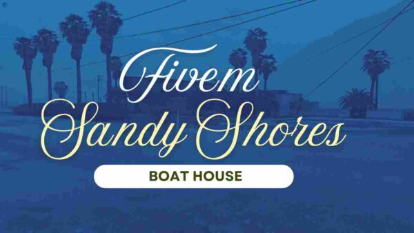 The Fivem Sandy Shores Boat House is a beautifully designed property located on the serene shores of the Grand Senora Desert in GTA V. Perfect for roleplaying scenarios, this waterfront home offers a mix of rustic charm and modern amenities, making it an ideal location for players looking to add a unique touch to their Fivem server.