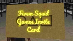 Bring the Squid Games experience to life with Fivem Invite Cards. Create immersive challenges and intrigue players with this unique feature