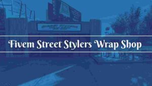 The FiveM Street Stylers Wrap Shop is a custom map modification that brings a professional vehicle wrap shop to your server. This MLO offers players the chance to customize their vehicles with stylish wraps, vinyls, and decals, enhancing their ride with unique, personalized designs. Perfect for car enthusiasts, this shop adds another layer of customization and flair to your roleplay experience.