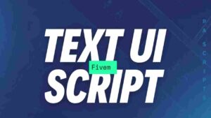 The FiveM Text UI Script provides a lightweight and customizable interface for displaying text-based information within the game. This script enhances user experience by allowing developers to integrate in-game text features such as notifications, messages, and alerts with ease. Whether you're creating a complex roleplay system or adding simple interactions, the FiveM Text UI Script is a powerful tool.