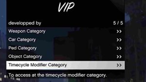 Take your Fivem server to the next level with a customizable VIP menu script, offering exclusive perks and features for premium players.