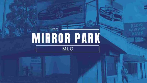 The FiveM Mirror Park MLO is a custom-built map location designed to enhance the realism and immersion of your server. Mirror Park is a trendy, vibrant neighborhood located in the heart of Los Santos, and with the MLO (Map Location Object) version, players can explore a fully interactive, unique space within the game. This MLO adds a variety of custom features and detailed surroundings, creating a perfect environment for a wide range of roleplay scenarios.