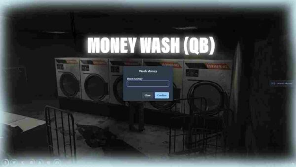 The QB Money Wash script is a custom modification for FiveM, a popular multiplayer platform for Grand Theft Auto V. This script allows players to "clean" or "launder" their in-game money, adding an extra layer of realism and depth to the gameplay. It integrates seamlessly with the QBCore framework, a widely-used base for creating roleplay servers in FiveM.